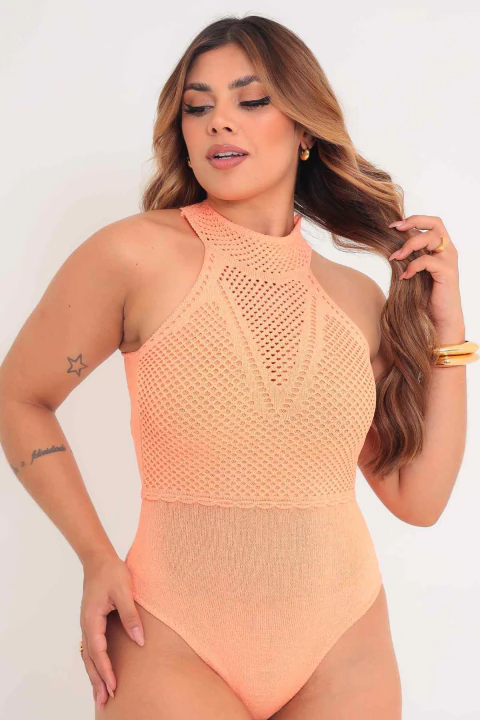 Body Gola - Salmão - comprar online
