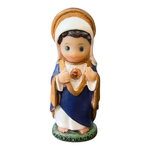 Imagem Coração de Maria Infantil 8cm