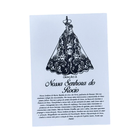 Adorno Mesa Branco Nsra do Rocio