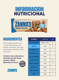 SAL MARINA BARRA PROTEICA 40GR X12 U en internet