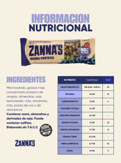 ARANDANOS BARRA PROTEICA 40GR X12 U en internet