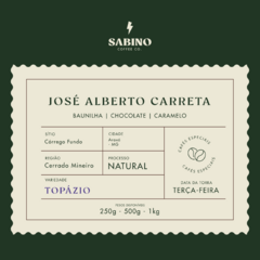 Baunilha - Sabino Coffee Co. 250g - Koffi Store | Os melhores Cafés Especiais do Brasil! 