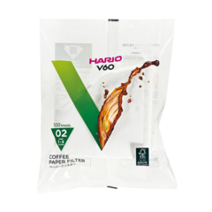 Filtro de Papel Branco Hario V60 02 100 unid - comprar online