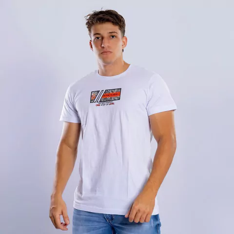 Camisetas Masculinas Gola o Estampada - comprar online