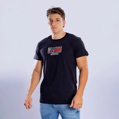 Camisetas Masculinas Gola O Estampada - comprar online