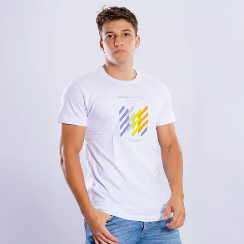 Camisetas Masculinas Golo O Estampada - comprar online