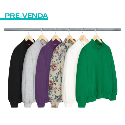 Pullover Supreme® Small Box Half Zip Pullover