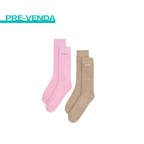 Meia SKYLRK® THIN LOOP SOCK 2-PACK