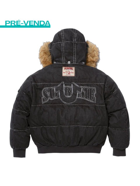 Jaqueta Supreme®/True Religion® Puffer Jacket Preto - comprar online