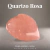 Colar Prata 925 Quartzo Rosa Coração Verdadeiro - P. Vecchio na internet