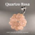 Pingente Prata Quartzo Rosa Colmeia Verdadeiro P. Vecchio - comprar online