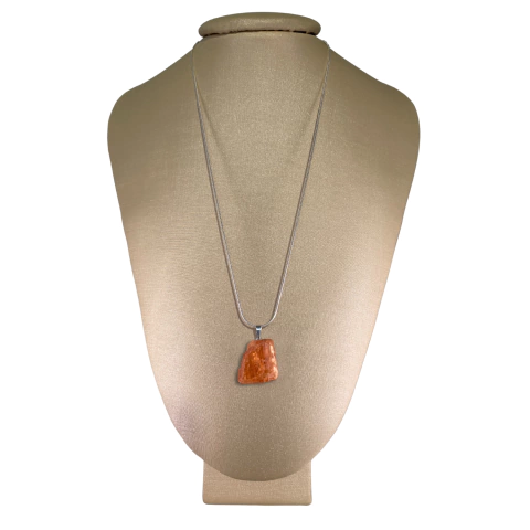 Colar Prata 925 Rabo de Rato Topázio Imperial - P. Vecchio