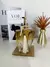 Saboneteira em Vidro com Tampa Metálica e Bandeja Decorativa Luxo Imperial - Lumine Glass | Aromatizadores e Decoração