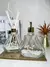 Kit Aromatizador e Saboneteira com Pérolas Decorativas e Bandeja Espelhada Golden Pearl - Lumine Glass | Aromatizadores e Decoração