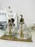 Kit Aromatizador e Saboneteira com Vidro Curvo e Detalhes com Strass Glam