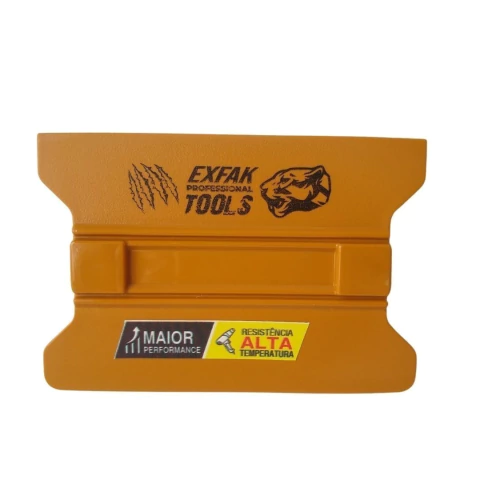 Espatula 11cm Retangular Profissional Magnetica (Dourada-Semi Flexivel) 50-20100 Exfak