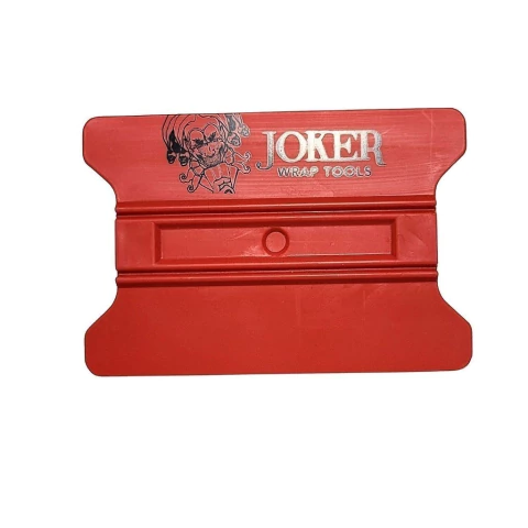 Espátula Profissional Para Aplicação de Adesivos e Insulfilm Largura 11cm Marca Joker Ref. 6010 Cor: Vermelho (Nylon - Resistente ao calor)