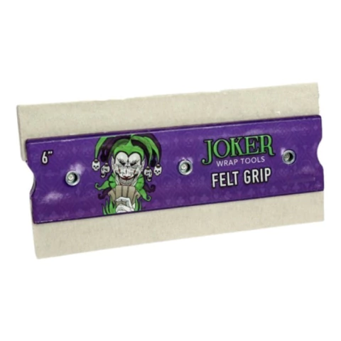 Espátula Profissional Para Aplicação de Adesivos e Insulfilm Largura 15cm Marca Joker Ref. 8021 Cor: Roxo (Nylon - Resistente ao calor)