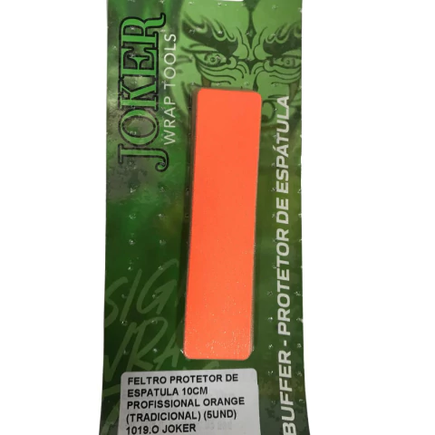 Feltro Protetor de Espatula 10cm Profissional Orange (Tradicional) (5und) 1019.O Joker