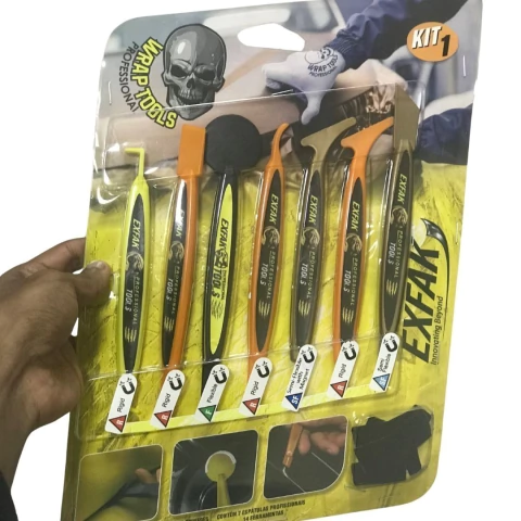 Kit nº1 Espatulas de Acabamento (7pçs) 77-1312 Exfak