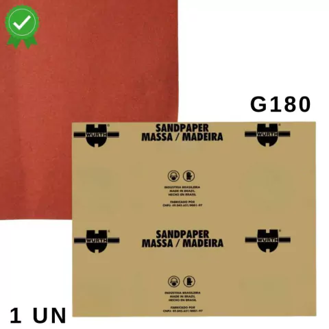 Lixa para Massa/Madeira G180 225mmX275mm Sandpaper
