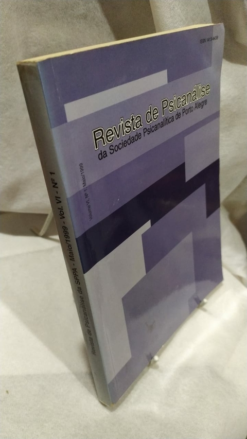 Revista de Psicanálise da Sppa - Vol. Ii Nº 1 - Autor: Mauro Gus (editor) (1995) [usado]