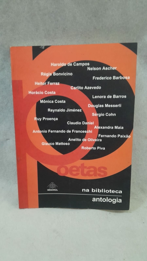 Poetas na Biblioteca - Antologia - Autor: Memorial Editora - Varios Autores (2001) [usado]