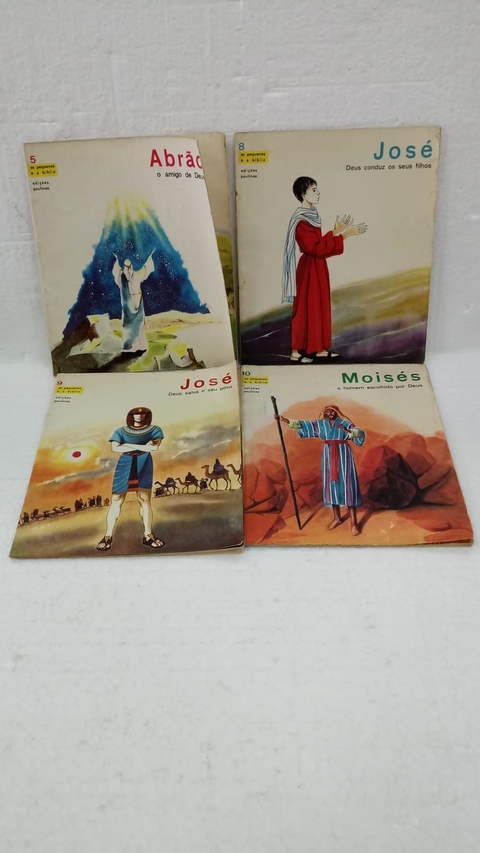 Coleção os Pequenos e a Bíblia (4 Volumes) - Autor: G. Perona (1966) [usado]