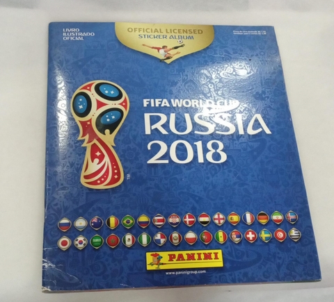 Fifa 2018 Russia - Album Brochura - Incompleto - Autor: Panini (2018) [usado]