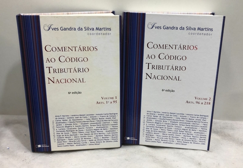 Comentários ao Código Tributário Nacional - 2 Volumes (1 e 2) - Autor: Ives Gandra da Silva Martins (2011) [usado]