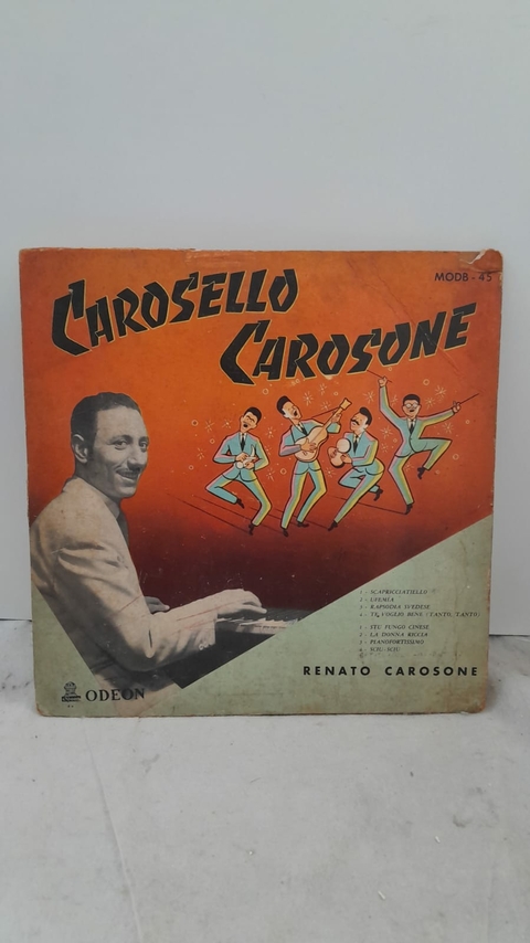 Disco Caroseello Carosone - Scapricciatiello - 8 Musicas - Interprete: Renato Carosone [usado]