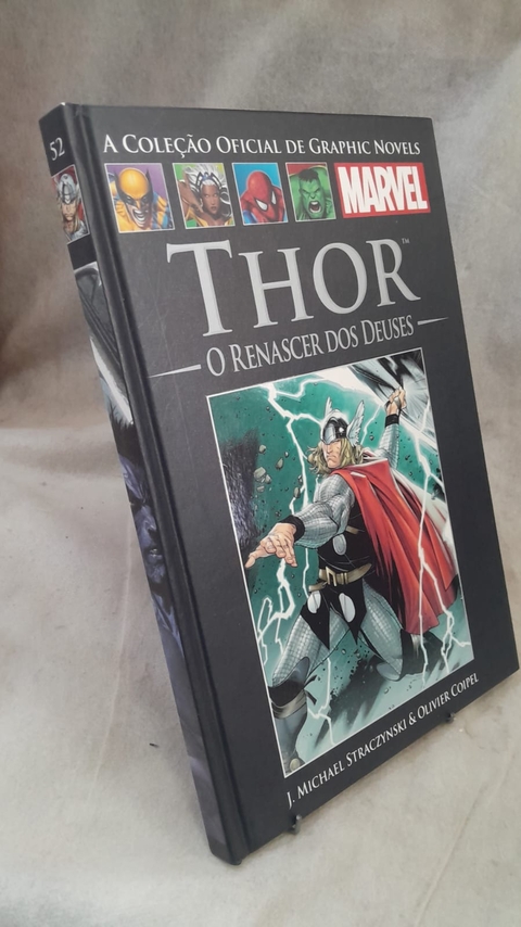 Thor o Renascer dos Deuses - Graphic Novels Marvel - Autor: J. Michael Straczynski, Olivier Coipel (2013) [usado]