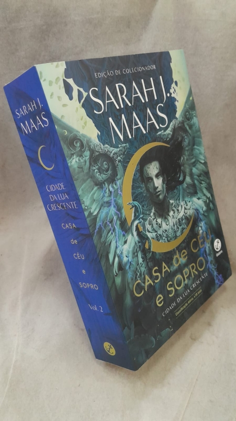 Casa de Céu e Sopro Cidade da Lua Crescente - Edição de Colecionador - Autor: Maas, Sarah J. (2023) [usado]