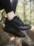 Diamante Noche - Zapatilla Botas Barefoot Suela Plana Anchas Hiking Trekking