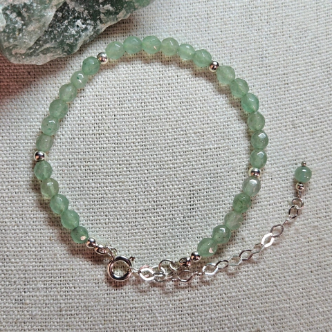 Pulseira Quartzo Verde 3mm - comprar online