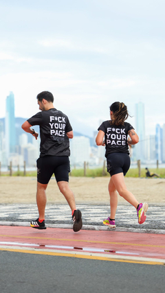 Camiseta Fuck Your Pace (FYP) - Branca - loja online