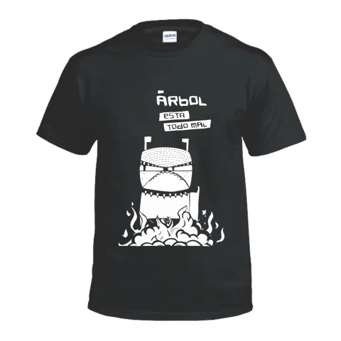 Remera Rock Nacional - Arbol 100% Algodón - comprar online