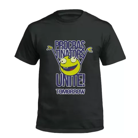 Remeras divertidas - Algodón - Oveja ebria - Procastinators - this is fine y mas - comprar online
