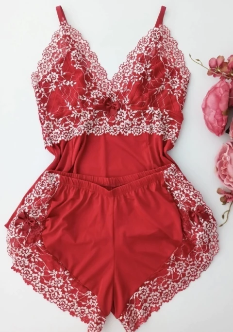 Baby Doll Vermelho
