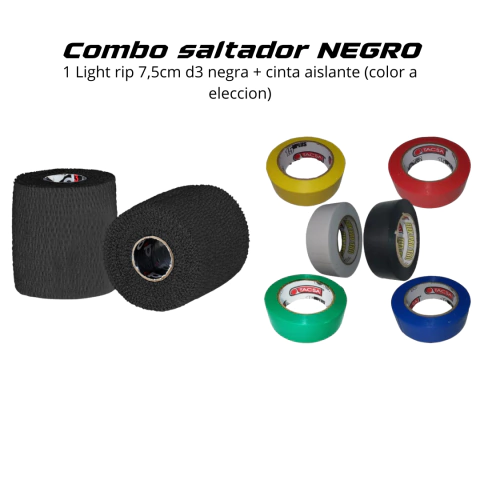 Combo saltador (D3 TAPE Light Rip + Aislante color a eleccion)