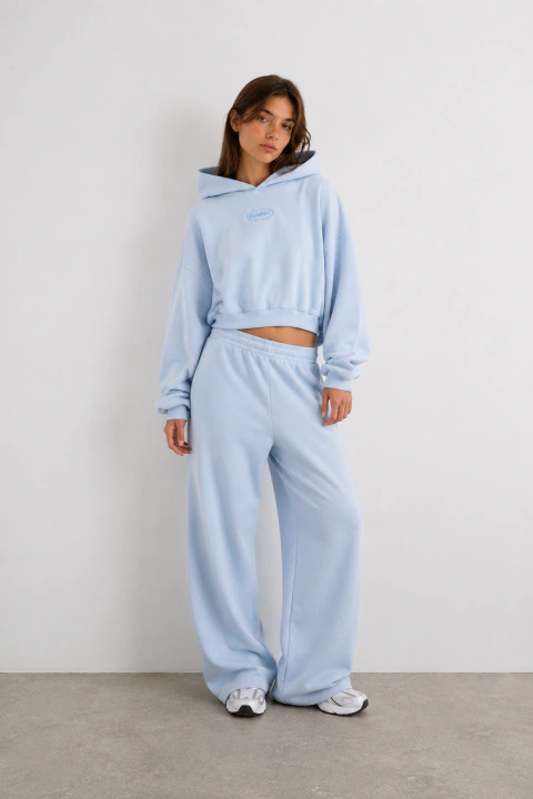 PANTALON OVERSIZE DE RUSTICO CON ETIQUETON MIRKO