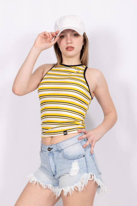 MUSCULOSA NEW LARGO MOR RAYA *1 - comprar online