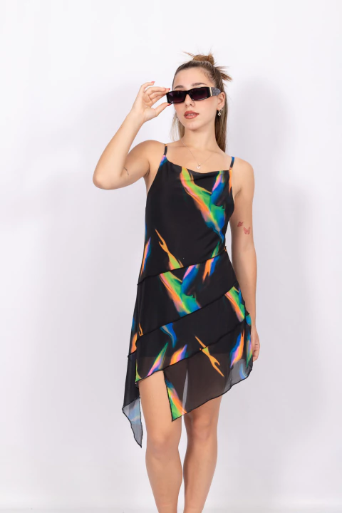 VESTIDO SOFT TUL FIRE - comprar online