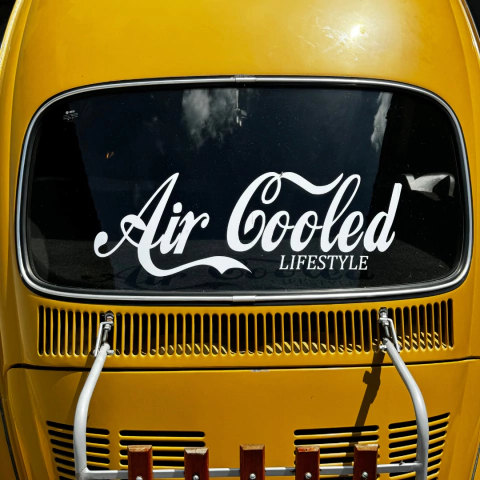 Adesivo "Aircooled Lifestyle"