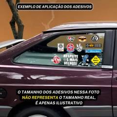 SUPER KIT "VOLKSWAGEN" - 12 ADESIVOS - comprar online