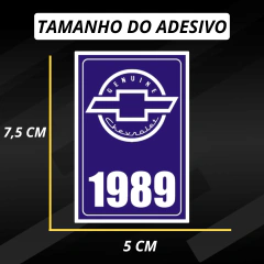 ANO DE FABRICAÇÃO - CHEVROLET na internet