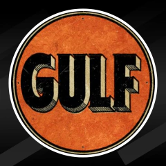 ADESIVO GULF ANTIGO - C6