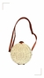 Bolsa praia redonda palha - loja online