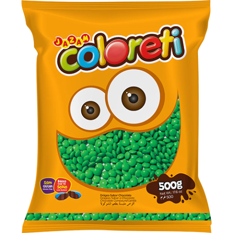 COLORETI VERDE 500G