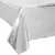 TOALHA DE MESA PRATA FILME 80x80 ROLO 10UN
